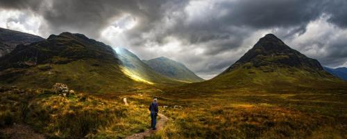 Glencoe Pass Storm Coming