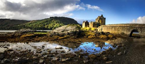 Eilean Donan Castle Morning Light