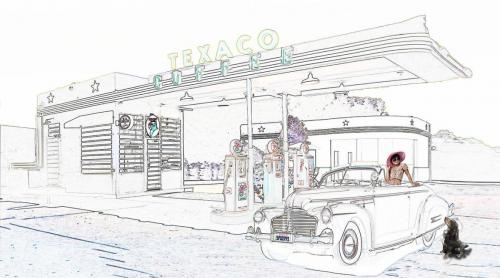 Texaco - Beverly Blvd Los Angeles 2