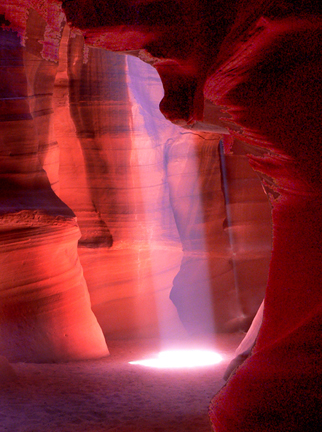 Upper Antelope Canyon Light Stream