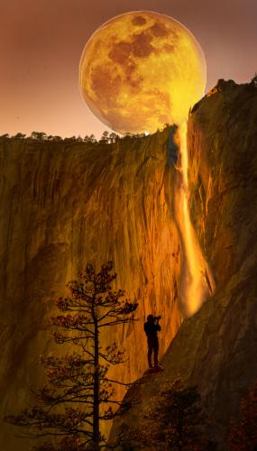  JJM3271 Firefall with moon and me