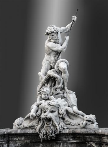 Bernini Sculpture - Piazza Navona Rome